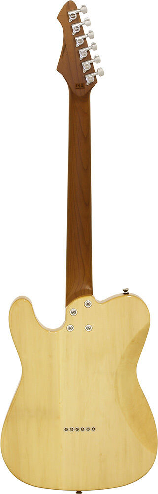 Aria 615-MK2 Nashville Electric Guitar Ruby Red Gloss Solid Body — view 2