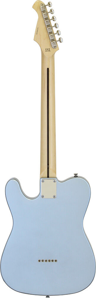Aria 615-TL Semi-Hollow Electric Guitar Metallic Ice Blue — view 2