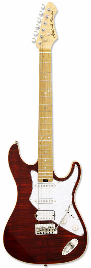 Aria 714-MK2 Fullerton Series Electric Guitar Ruby Red