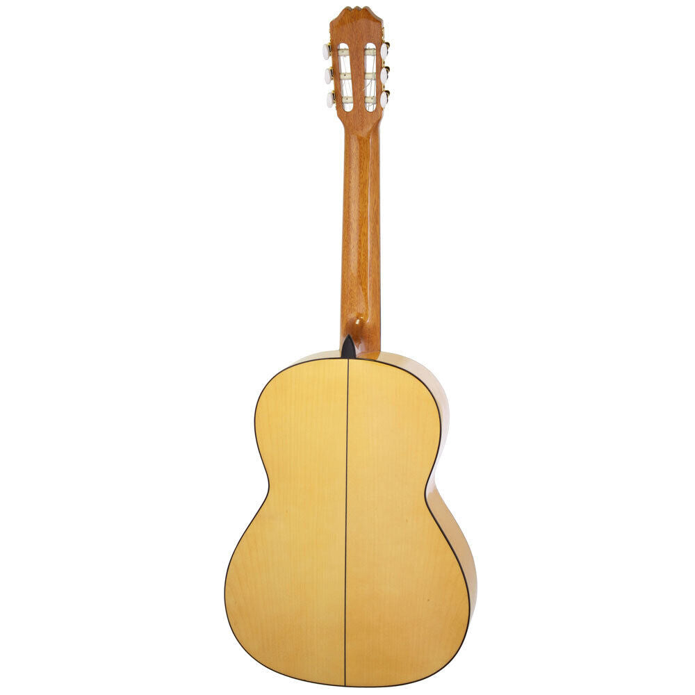 Aria AC70F AC-Series Flamenco Classical Guitar Natural Finish 4/4 Size — view 2
