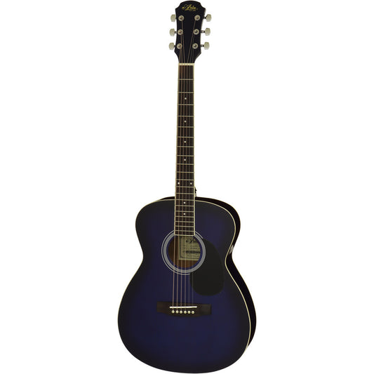 Aria AFN-15 Prodigy Series Acoustic Folk Guitar Blue Shade Gloss