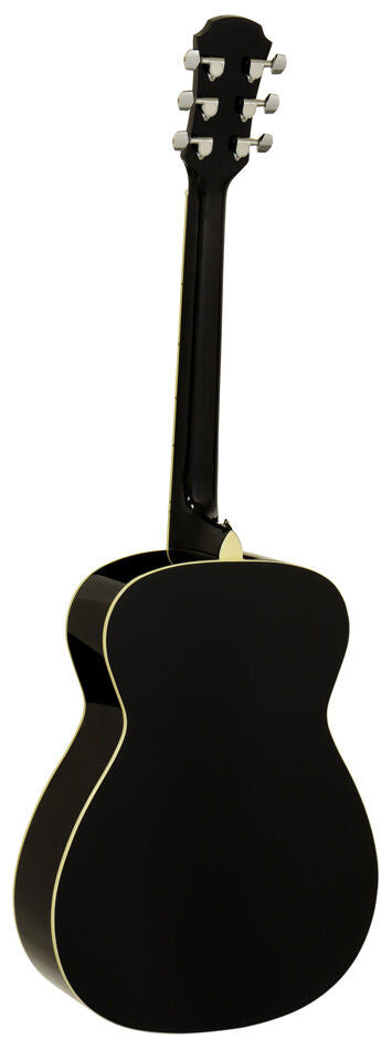 Aria AFN-15 Prodigy Series Acoustic/Electric Folk Body Guitar - Black — view 2