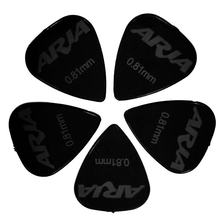 Aria Prodigy Series Acoustic Guitar Package AGPN-003 with Accessories in Black — view 7