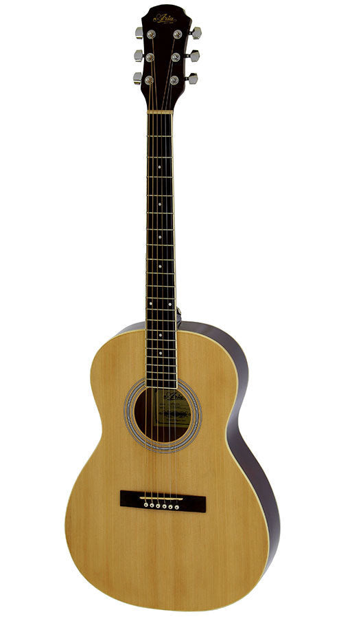 Aria AP-15 Parlour Acoustic Guitar Natural Finish