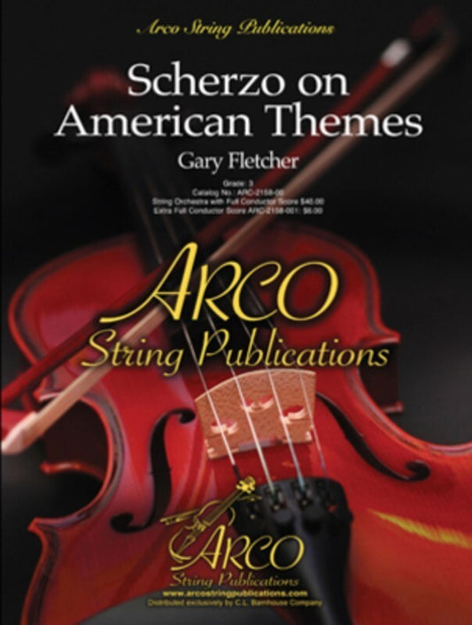 Scherzo On American Themes So3 Score/Parts