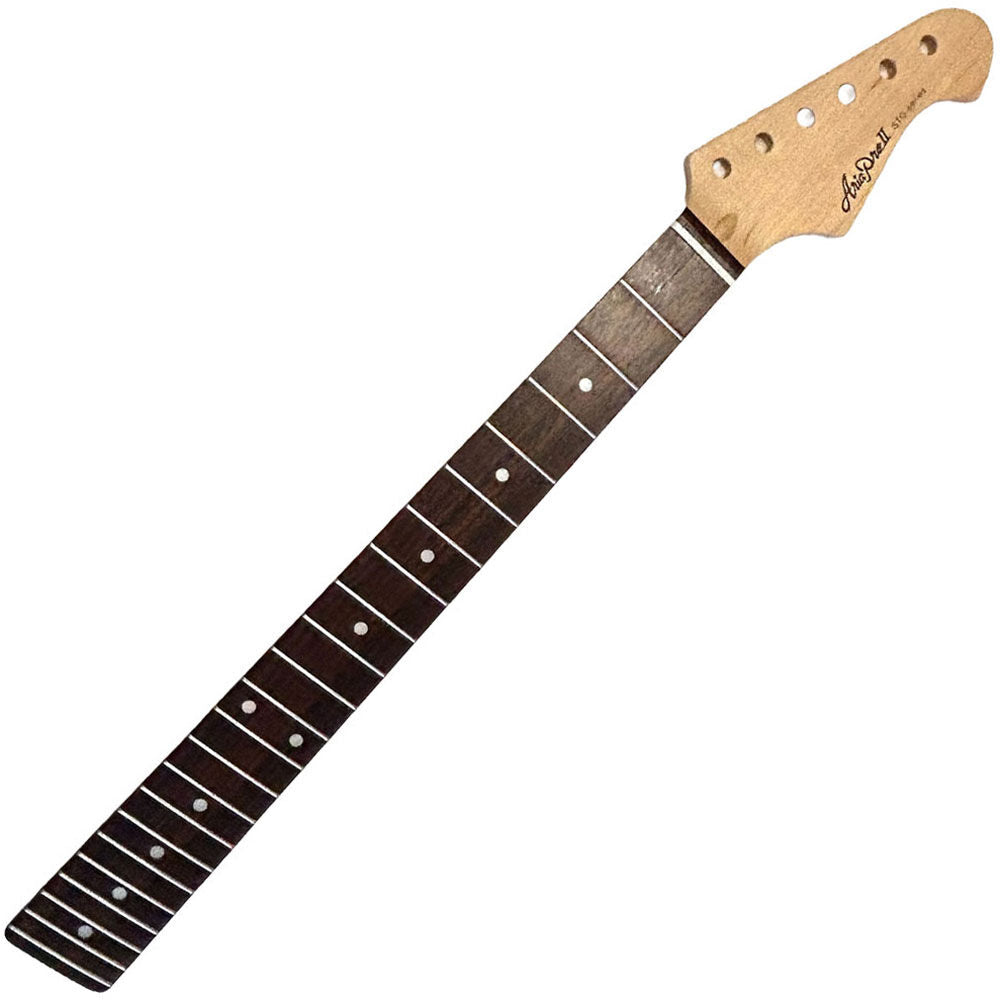 Aria Pro II Electric Guitar Neck, Maple with Rosewood Fretboard, 22 Frets, 648mm Scale Length