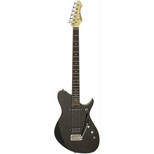 Aria Pro II J-B'Tone Baritone Electric Guitar Black Gloss 30" Scale