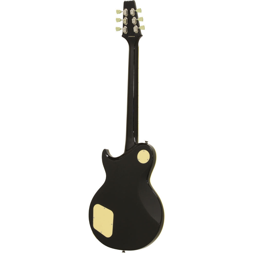 Aria PE-350STD Series Electric Guitar - Aged Black, Solid Body, Heel-Less Cutaway, SPT Bridge, Original Design, Lightweight Body — view 2