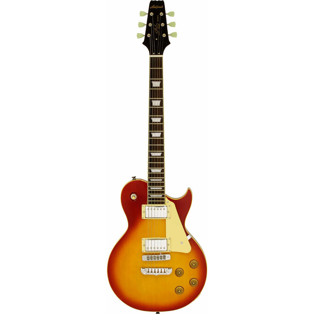 Aria PE-350STD Electric Guitar Aged Cherry Sunburst Solid Body