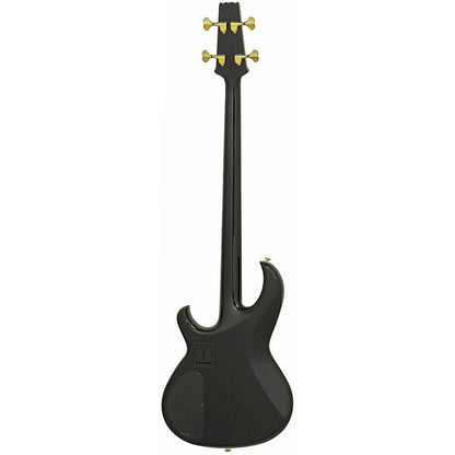 Aria Pro II SB-1000 Electric Bass Guitar Black with Neck-Through Construction, MB-1E Pickup, Gotoh Hardware, Gig Bag Included — view 2