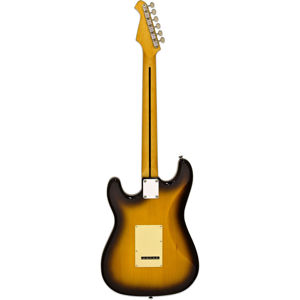 Aria STG-57 Modern Classics Electric Guitar 2-Tone Sunburst Solid Body — view 2