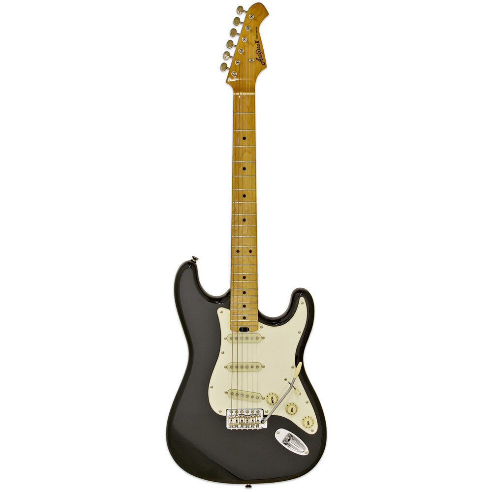 Aria STG-57 Modern Classics Series Electric Guitar Black Solid Body
