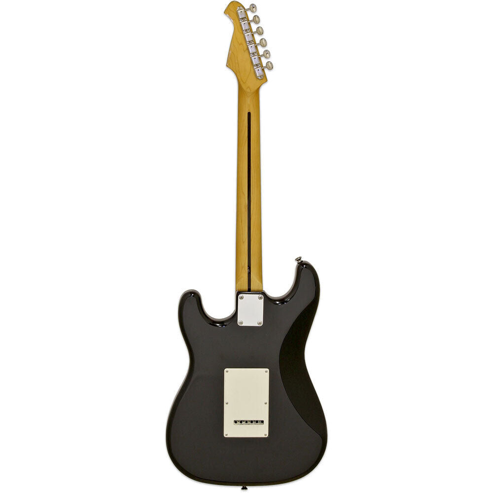 Aria STG-57 Modern Classics Series Electric Guitar Black Solid Body — view 2