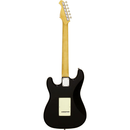 Aria STG-62 Modern Classics Series Electric Guitar Black Solid Body — view 2