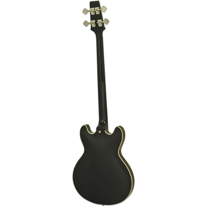 Aria Pro II TAB-CLASSIC Hollow Body Electric Bass Guitar Black — view 2