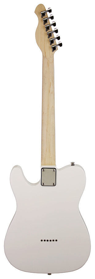 Aria Pro II TEG-Series Electric Guitar Ivory with White Pickguard — view 2