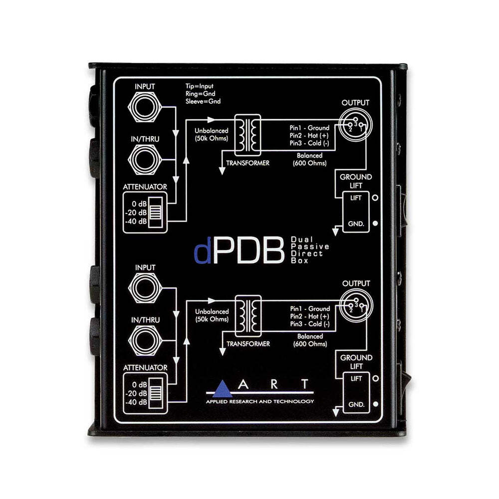 ART dPDB  Dual Passive Direct Box