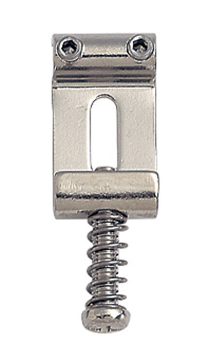 Gotoh S101 Series 11.3mm Bent-Steel Electric Guitar Saddles in Nickel Finish (Set of 6) — view 2