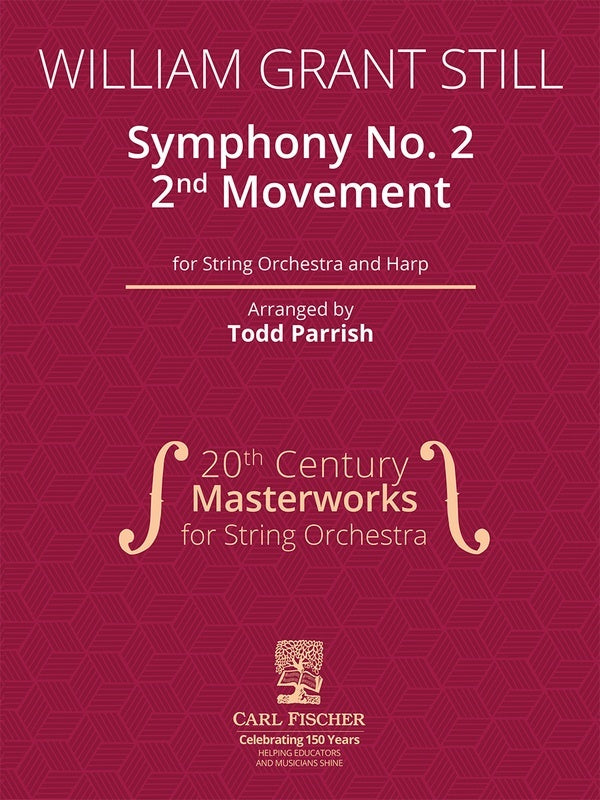 Still - Symphony No 2 2Nd Mvt So/Harp Sc/Pts Score/Parts