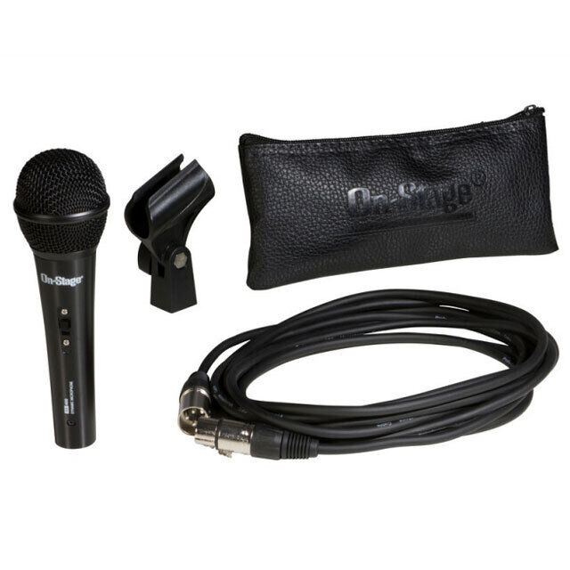 Audio Spectrum AS400V2 Dynamic Handheld Microphone with XLR Cable and Accessories — view 4
