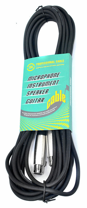Leem 30ft Speaker Cable XLR Female to XLR Female Connector
