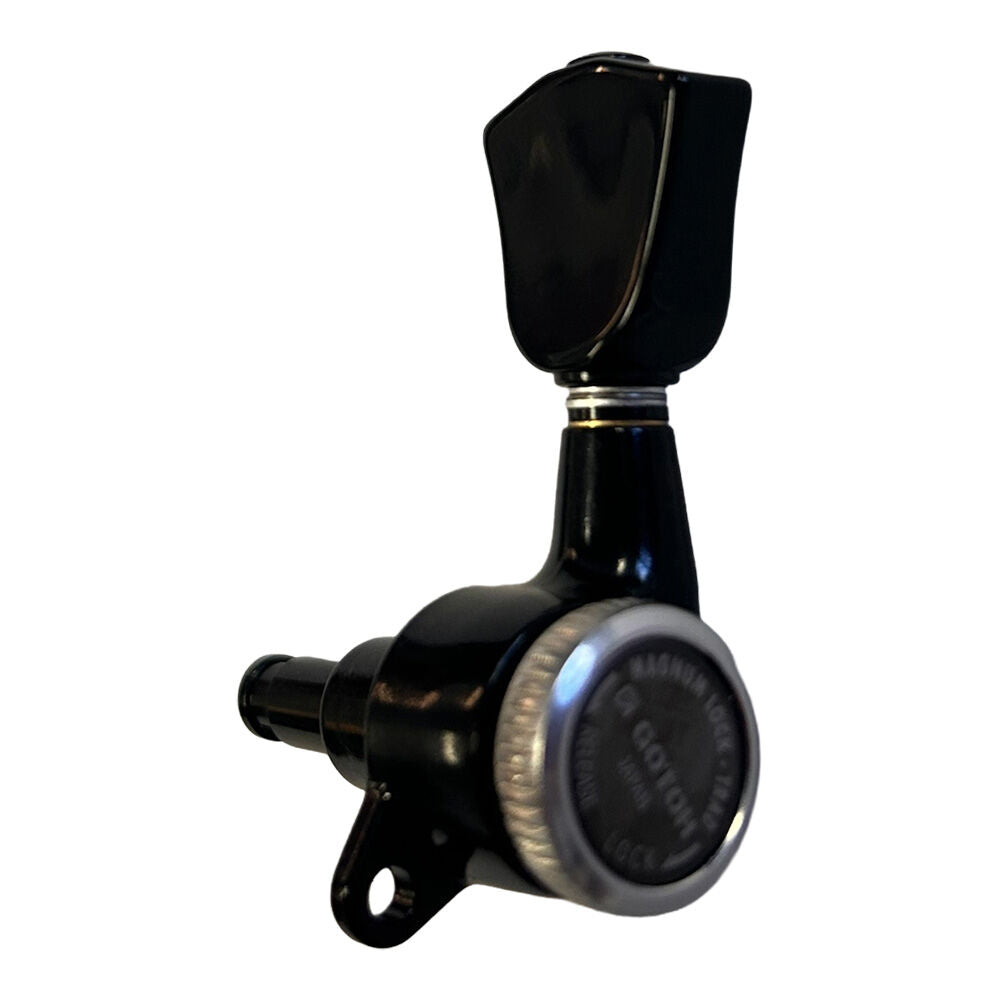 Gotoh SG381 Magnum Lock Traditional Guitar Tuning Machines Black 3+3 — view 2