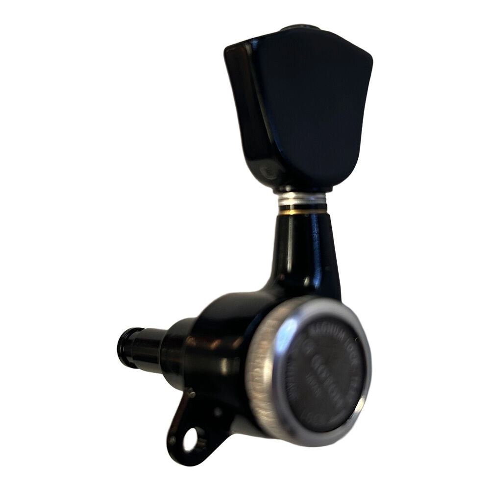 Gotoh SG381 Magnum Lock Traditional Guitar Tuning Machines Black 3+3 — view 4