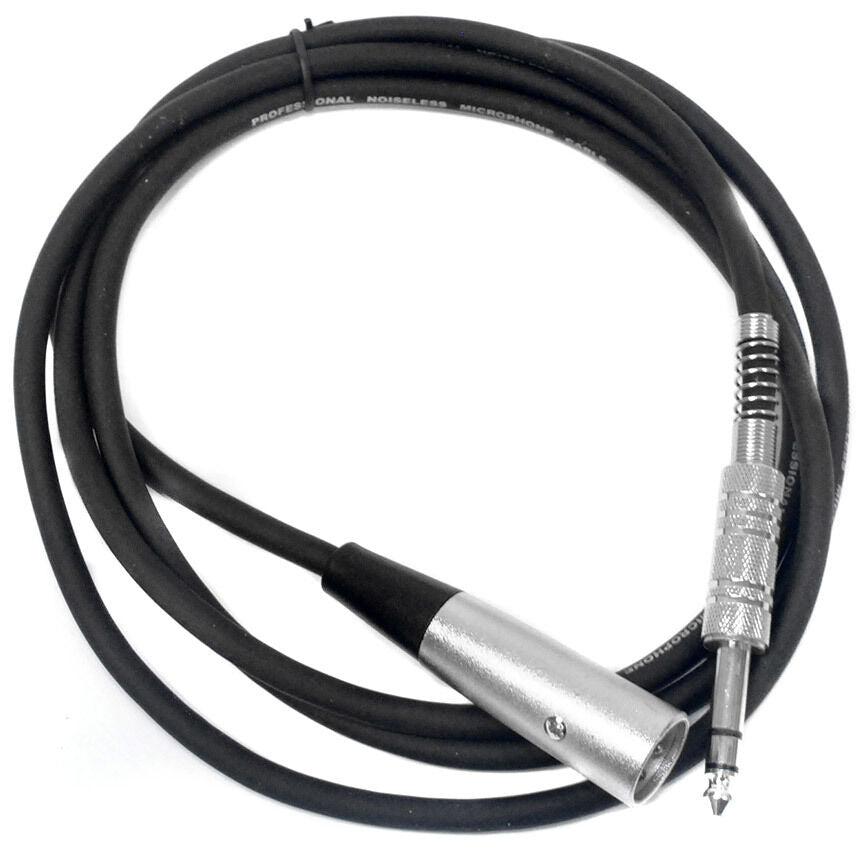 Leem 6ft Microphone Cable 1/4" TRS to XLR Male — view 2