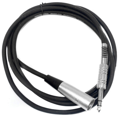 Leem 6ft Microphone Cable 1/4" TRS to XLR Male — view 2