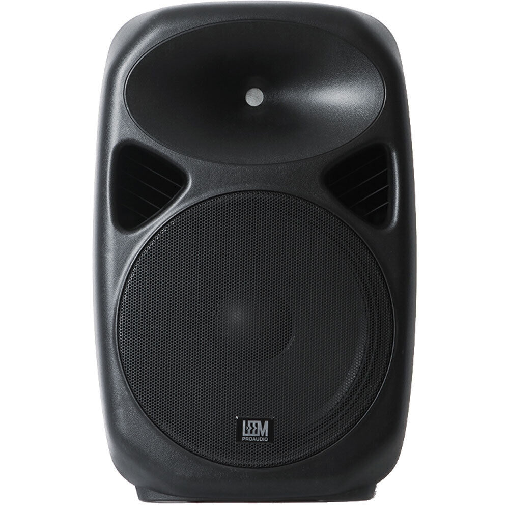Leem SPA-12 Active 200W 2-Way 12" PA Speaker with Bluetooth, MP3 Player, SD Card Slot, USB Input