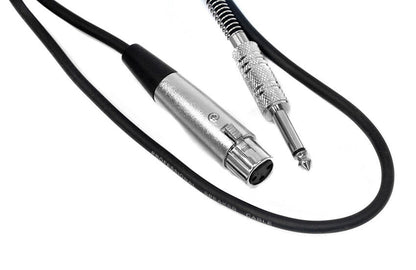 Leem 3ft Speaker Cable with 1/4" Straight TS and XLR Female Connector — view 3
