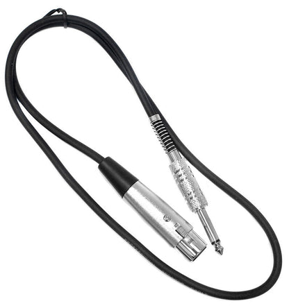 Leem 3ft Speaker Cable with 1/4" Straight TS and XLR Female Connector — view 2