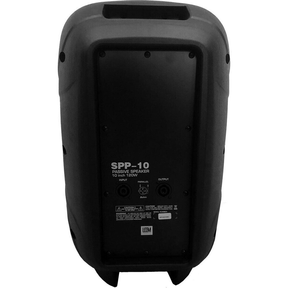 Leem SPP-10 120W 2-Way Passive 10" PA Speaker System — view 2
