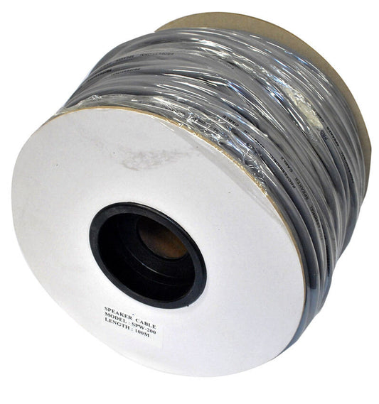 Leem 100m 2 Core 2.3mm 16-Gauge Bulk Speaker Cable with PVC Shield