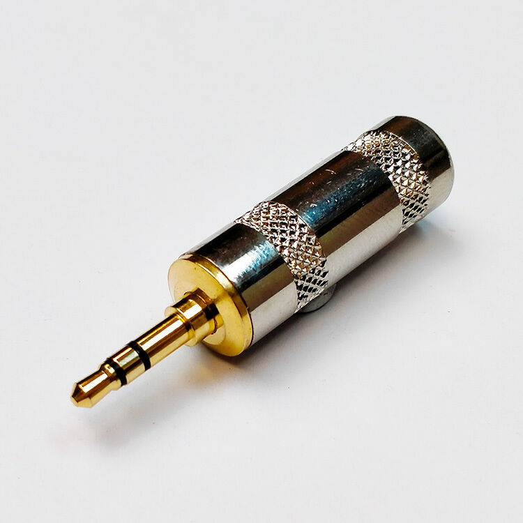 Leem 3.5mm Stereo Cable Jack Plug with Gold Tip — view 2