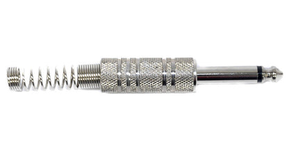 Leem 1/4" Metal Mono Jack Plug with Long Flexible Cable Boot — view 2