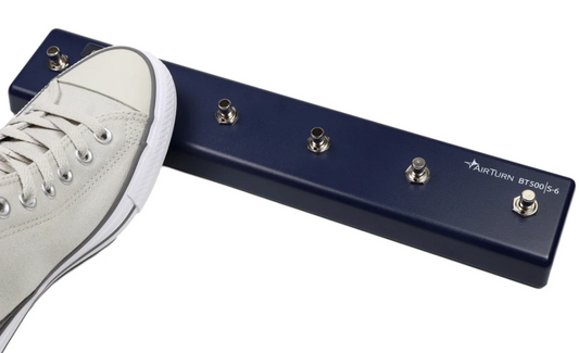 AirTurn BT500S-6 Bluetooth Foot Switch Controller with Analog Inputs