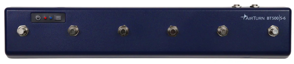 AirTurn BT500S-6 Bluetooth Foot Switch Controller with Analog Inputs — view 2