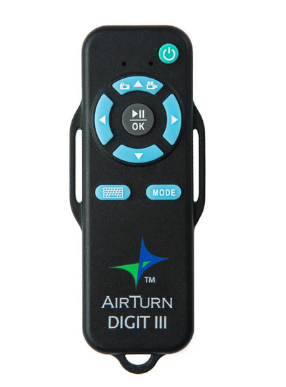 AirTurn Digit III Bluetooth Remote Control for Presentations, Teleprompters, and Media Players — view 2