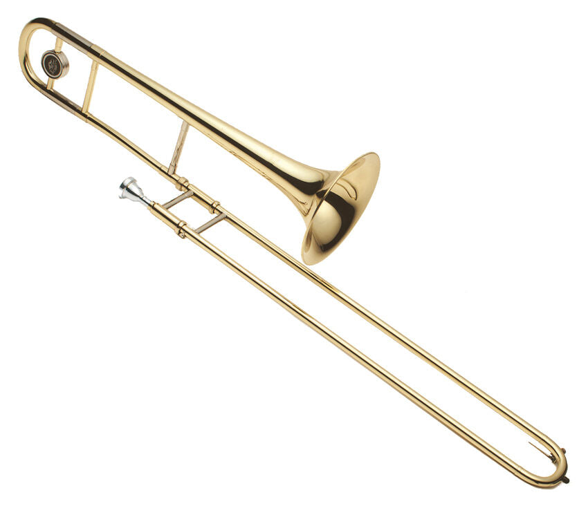 J.Michael TB450M Tenor Trombone Bb Clear Lacquer Finish with Semi-Hard Case