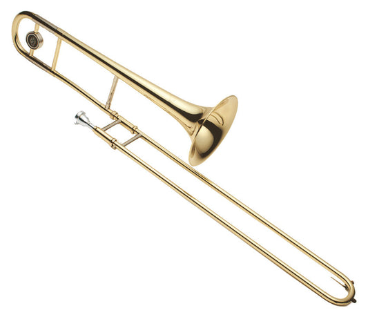 J.Michael TB450M Tenor Trombone Bb Clear Lacquer Finish with Semi-Hard Case
