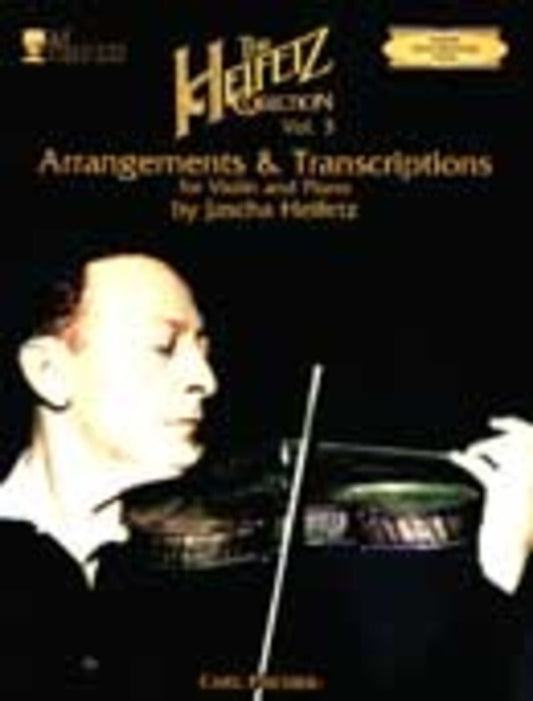 Jascha Heifetz Collection Book 3 Violin/Piano (Softcover Book)