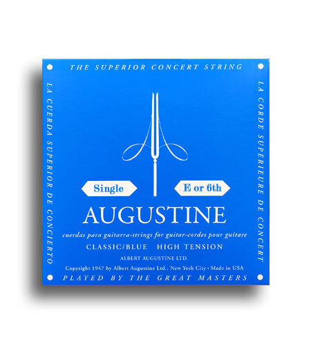 Augustine Classic Blue High Tension E-6th Single Classical Guitar String