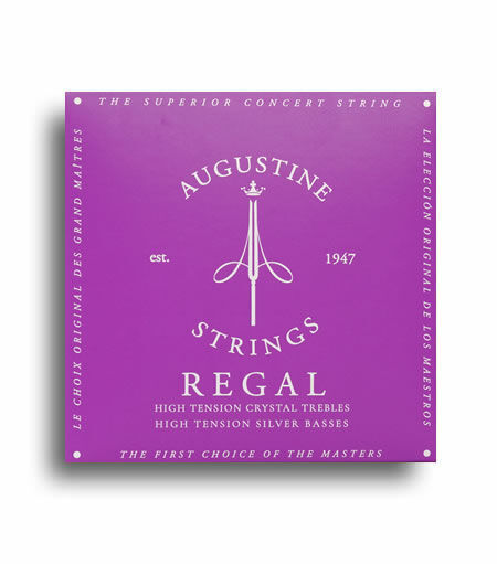 Augustine Regal Blue High Tension Classical Guitar Strings Set
