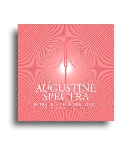 Augustine Spectra Electric Guitar Extra Light Gauge String Set 9-42 Nickel Plated Steel