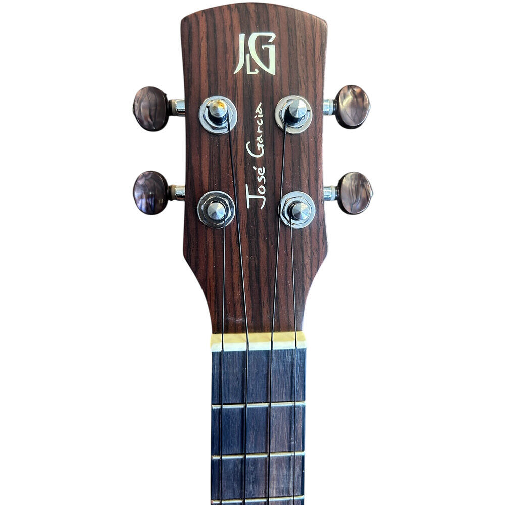 Jose Garcia AU-Series Koa Wood Concert Ukulele with Offset Design Natural Matt Finish — view 3