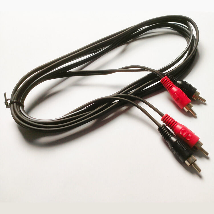 Leem 10ft Double Interconnect Cable with 2 x RCA Plugs — view 3