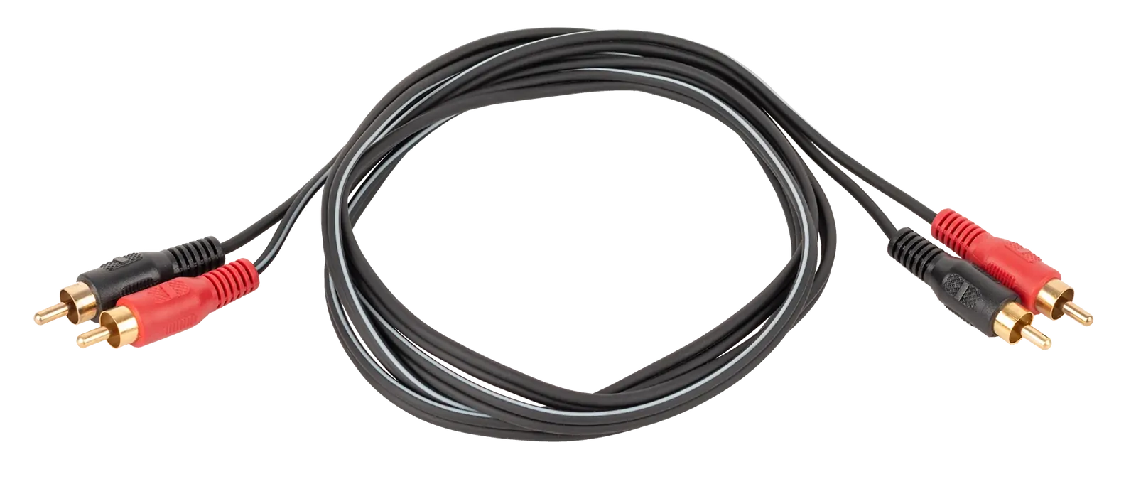 AMS 6ft RCA to RCA Cable with Moulded Male Plugs
