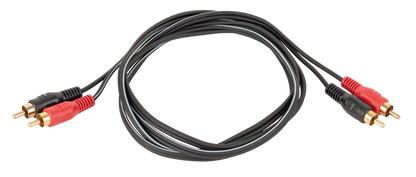 AMS 6ft RCA to RCA Cable with Moulded Male Plugs