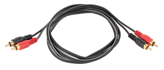 AMS 6ft RCA to RCA Cable with Moulded Male Plugs